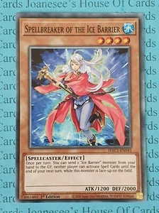 Spellbreaker of the Ice Barrier HAC1-EN041 Yu-Gi-Oh Card 1st Edition New - Picture 1 of 3