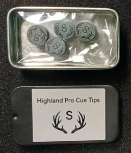 Highland Pro Cue Tips (SOFT) 11mm - Picture 1 of 2