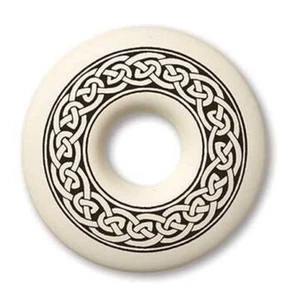 Celtic Knot Pendant Porcelain Hand Made Symbol Jewelry - Picture 1 of 2