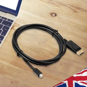 Mini DisplayPort to DisplayPort 1.2 Cable Male to Male 6Ft - Picture 1 of 7