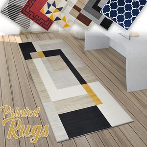 Non Slip Hallway Runner Rug Floor Mats Door Mat Living Room Carpet Bedroom Rugs - Picture 1 of 40