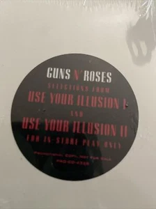 1991 Guns N' Roses Selections Use Your Illusion I & II Sampler PROMO NEW/SEALED - Picture 1 of 4