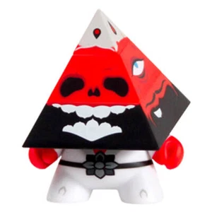 Dunny - 3" Pyramidun Red Dunny High Quality Display Vinyl Figure Ideal Gift - Picture 1 of 3