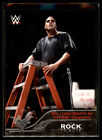 2016 Topps Road to WrestleMania WWE The Rock Tribute #6 Wins a Ladder Match for