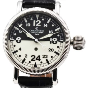 CHRONOSWISS TimeMaster 24hr in Stainless Steel - Picture 1 of 7