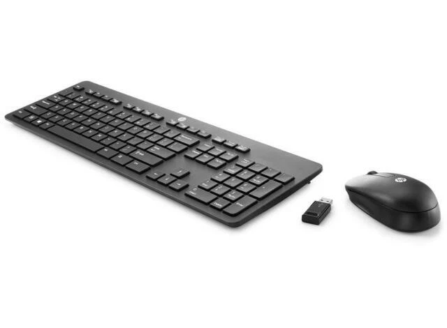 HP Wireless Business Slim Keyboard and Mouse Bundle - Black (N3R88AA#ABU) - Image 1 of 1