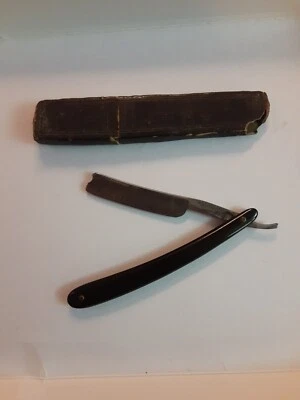 WADE & BUTCHER Navaja Recta Vintage Sheffield Afeitado Barbero Foto 1 de 4