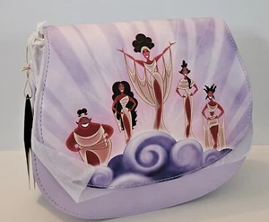 Loungefly Disney Hercules Muses Clouds Crossbody Bag NWT & Plastic Wrap. - Picture 1 of 9