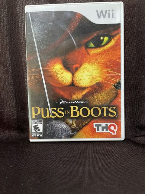 Puss In Boots - Gato de Botas Jogo Original Para Nintendo Wii