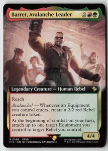 Barret, Lawinenführer (Extended Art) Commander: Final Fantasy (166) Normal - - Bild 1 von 2