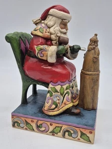 Jim Shore geschnitzt mit Sorgfalt Weihnachtsmann schnitzt einen Santa Heartwood Creek  - Bild 1 von 9