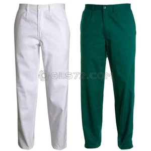 PANTALONI DA LAVORO PAYPER PANMASSAUA PANTALONE 100% COTONE MASSAUA VERDE BIANCO - Picture 1 of 3