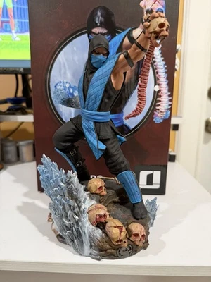 Iron Studios Sub-Zero Art Scale 1/10 Mortal Kombat Coleccionable Foto 1 de 4