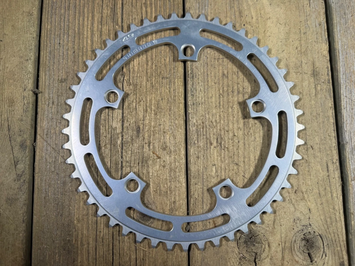 未使用　SHIMANO DURA-ACE TRACK CHAINRING 49T Shimano DURA-ACE TRACK FC-7710 49T 1/2' X 1/8' Chainring (NJS