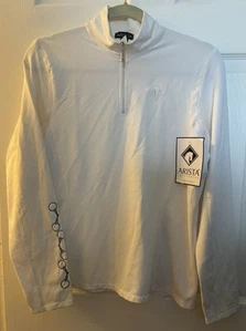 ARISTA Equestrian Shirt XL Long Sleeve Summer Performance Fabric NWT Snaffle Bi - Picture 1 of 19