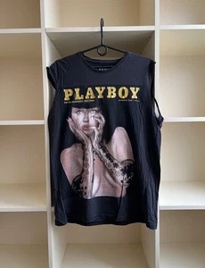 Vintage Playboy T-Shirt Tank Top Y2K - Picture 1 of 12