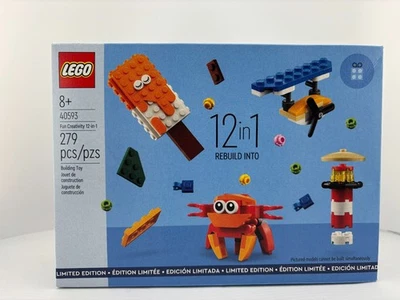 LEGO 40593 - Divertido Creatividad 12 en 1 Edición Limitada Juego de Construcción - Nuevo en Caja Foto 1 de 4