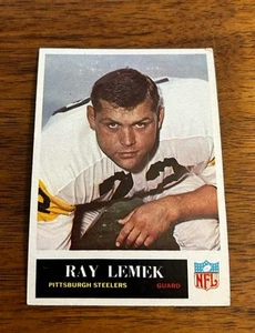 1965 Philadelphia Gum Football #149 Ray Lemek Pittsburgh Steelers EX - Picture 1 of 2