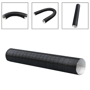 60mm Aluminium Foil Air Intake Hose for Diesel Heaters and Ventilation - Picture 1 of 52