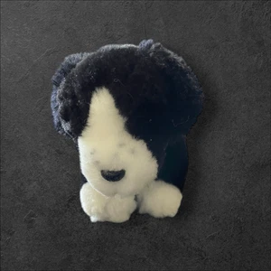 Build-A-Bear Black White Border Collie Dog Kennel Pals Plush Stuffed Animal Toy - Picture 1 of 12