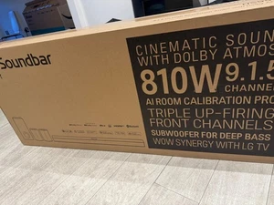 LG US95TR 9.1.5 ch High Res Audio Sound Bar with Dolby Atmos Surround Sound - Picture 1 of 4