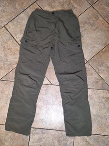 Rohan Jungle Cargo Trousers Womens XS Walking Pants W26 L28 Khaki - Picture 1 of 12