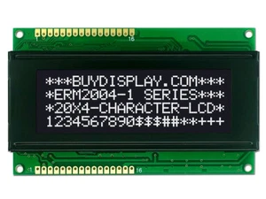 5V Black 20x4 Character LCD Module Display w/Tutorial,HD44780 Controller,Bezel - Picture 1 of 5