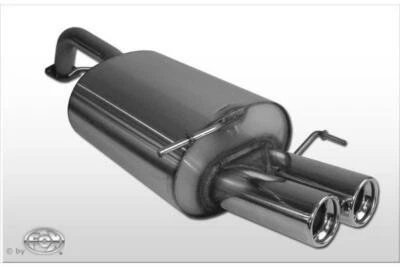 FOX Silenciador De Escape Deawoo Lacetti Sedán/Compacto Silenciador 2x80m - Imagen 1 de 2