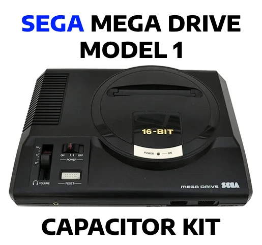 Sega Mega Drive 1 Model I Capacitors / Cap Kit Recap All Regions NTSC PAL UK - Image 1 of 1