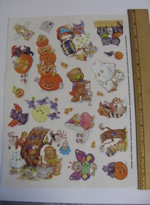 VTG. Current Inc Stickers HALLOWEEN 1 Sheet NOS - Picture 1 of 1