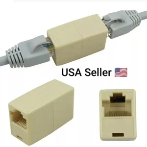 RJ45 Powerline Network Adapters CAT6 CAT5  Cable Female Splitter Ethernet LAN  - Picture 1 of 5