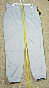 WILSON Pantalone Baseball Uomo Adulto Grigio con Logo Nero Stile WTA4328 Nuovo con etichette - Foto 1 di 8
