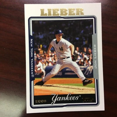 2005 Topps #149 Jon Lieber New York Yankees - Image 1 of 2
