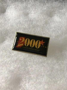 Indiana Lapel Pin Gold Tone Year 2000 Hoosier Millennium Rare H6 - Picture 1 of 5
