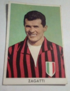 FIGURINA SIDAM CALCIATORI # 168 - MILAN - ZAGATTI FRANCESCO - NUOVA - RARA - Picture 1 of 2
