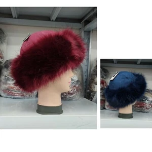 Sombrero acogedor de piel sintética de invierno boutique para mujer dama niña - Imagen 1 de 13