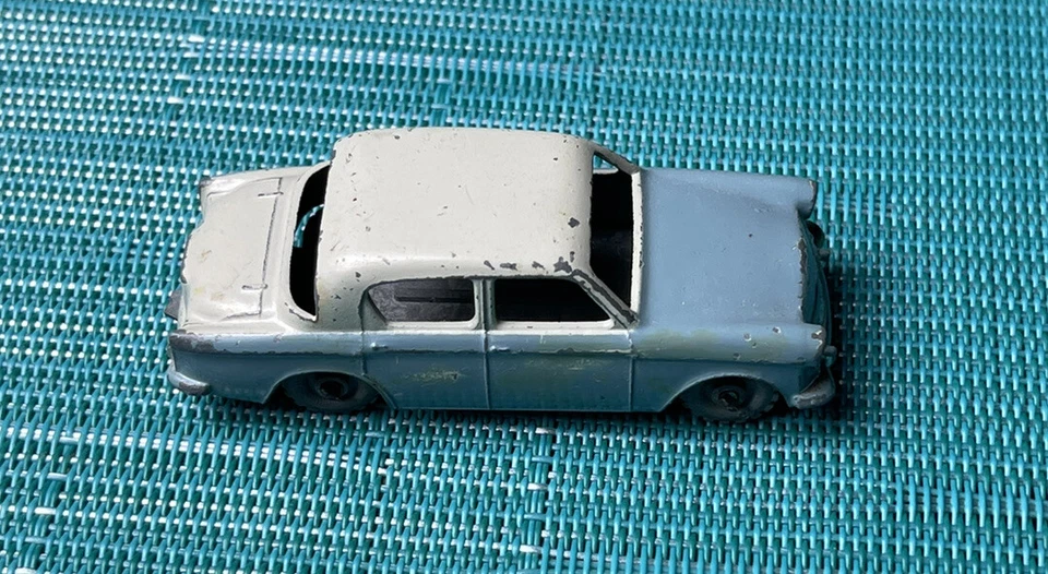 Matchbox Serie A Moko Lesney No. 43 Hillman Minx MW azul claro de colección raro difícil de encontrar Foto 1 de 4
