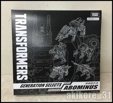Transformers Generations Select  Abominus Complete Takara Tomy Mall Cover