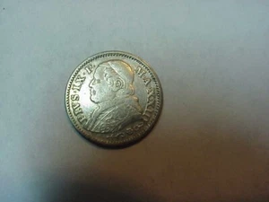 Vatican 10 Soldos 1868 KM-1386.1 XF - Picture 1 of 2