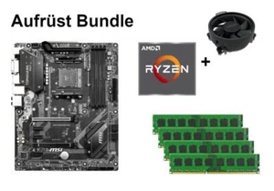 Bundle MSI B450 Tomahawk Max + AMD Ryzen 3 / Ryzen 5 + 8GB - 32GB RAM - Bild 1 von 16