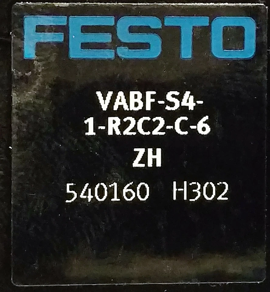 Festo VABF-S4-1-R2C2-C-6 Regulator Plate - Image 1 of 4