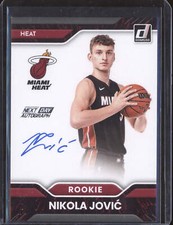 Nikola Jovic 2022-23 Panini Donruss ND-NJH Next Day Auto RC