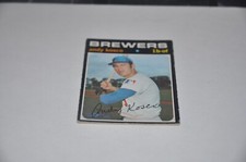 1971 o-pee-chee baseball # 746 Andy Kosco milwaukee brewers high number opc mlb