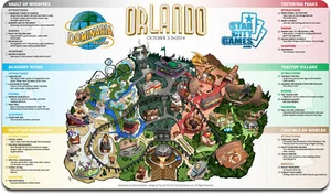 Magic: the Gathering Grand Prix: Orlando 2014 Playmat - Dominaria Resort new! - Imagen 1 de 1