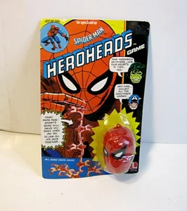 Vintage 1981 Lakeside Games SPIDER-MAN HEROHEADS Game NIP UNPUNCHED - Picture 1 of 5