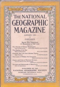 national geographic-JAN 1932-BYROADS AND BACKWOODS OF MANCHURIA. - Picture 1 of 2