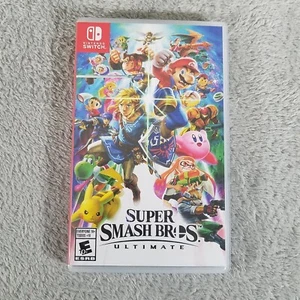 CUSTODIA VUOTA SOLO NESSUN GIOCO Nintendo Switch Super Smash Bros Ultimate - Foto 1 di 3