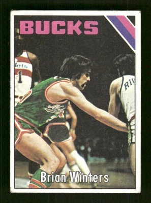 1975-76 Topps 143 Brian Winters RC VGEX BXCP29 - Image 1 of 2