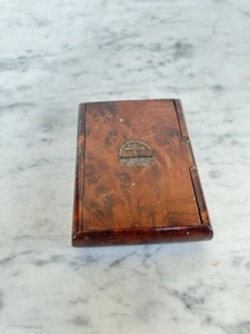 ANTIQUE TOBACCO ROOT BOX? PORTAROSARIO? OLD BOX - Picture 1 of 6