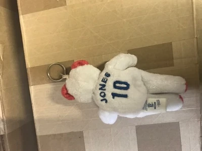 Chipper Jones #10 Braves Beanie Bear  keychain Soft Collectible Brand NEW - Image 1 of 2